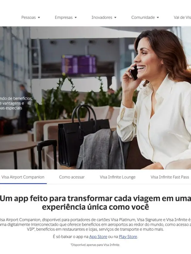 Visa Infinite Lounge e Fast Pass em GRU
